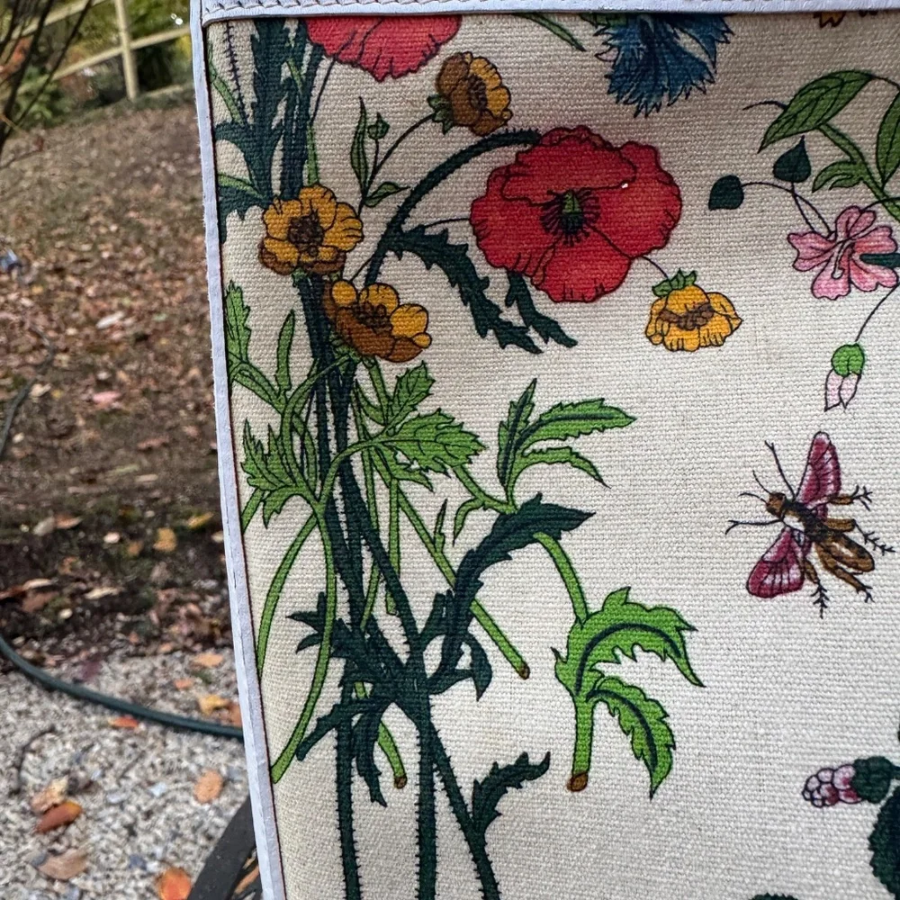 Authentic, vintage Gucci Flora handbag - Picture 7 of 12
